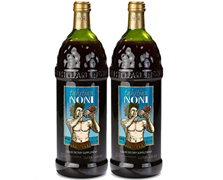 TAHITIAN NONI Juice by Morinda 2PK Case, Two 1 Liter Bottles per Case