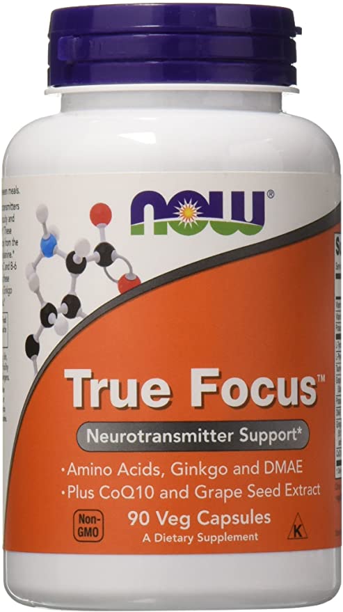 Now Foods True Focus 90 Vcaps (2 Pack)