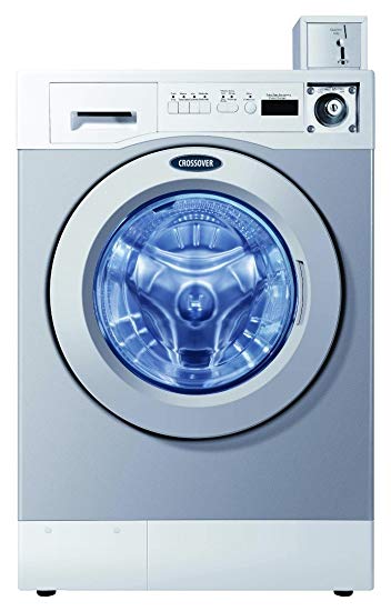 Crossover Front Load Washer 3.5 Cubic Feet Professional Quality, Heavy Duty Bearings, Seals Suspension for Super-Long, Reliable Life. Coin Box Included.