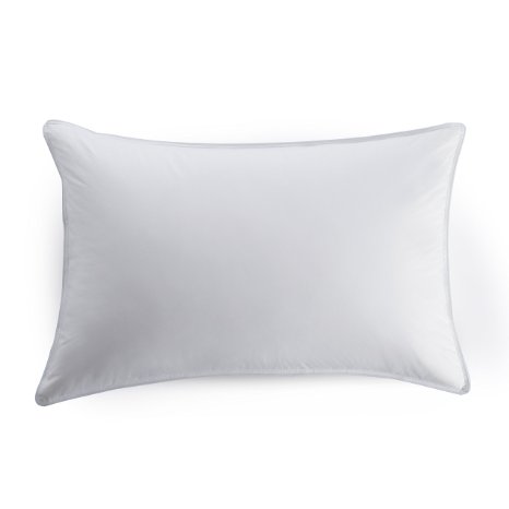 OROSE Luxury 100 pure White Duck Down Pillow 100% cotton shell 60s,1pc, King