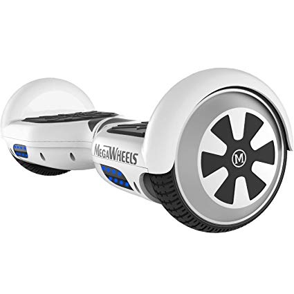 MEGAWHEELS Hoverboard - UL Certified Self Balancing Hover Board with Bluetooth Speaker & LED Light