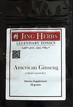 Jing Herbs American Ginseng Extract Powder 50 Grams