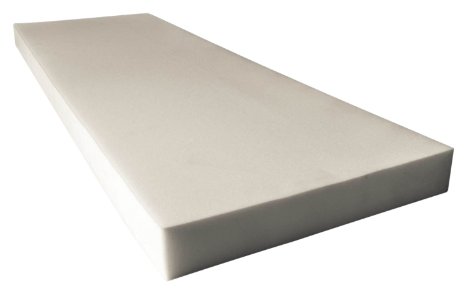 Mybecca Upholstery Foam Cushion(Seat Replacement, Upholstery Sheet, Foam Padding), 4" H x 24" W x 72" L