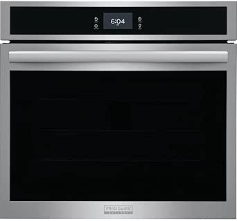 Frigidaire Gallery GCWS3067AF 30 inch Gallery Series 5.3 cu. ft. Total Capacity Electric Single Wall Oven with 3 Oven Racks, Convection, Sabbath Mode, Delay Bake, Steam Clean, in Stainless Steel