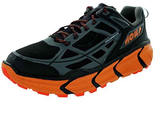 Hoka One One Men's Challenger Atr Black/Burnt Orange Ankle-High Running Shoe - 10M