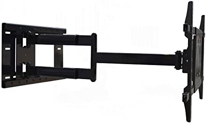 42" Long Extension Smooth Articulating Swivel arm Bracket Mount for Samsung LG Sony LED TV 32" to 75" , Holds up to 110 lbs, Vesa 200x200 to 600x400 Compatible