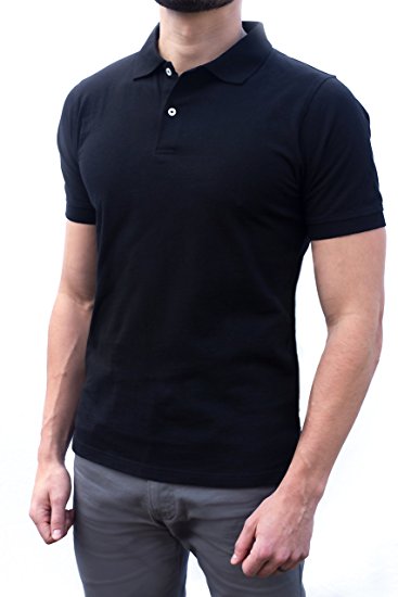 Comfortably Collared Men's Perfect Slim Fit Polo Shirt
