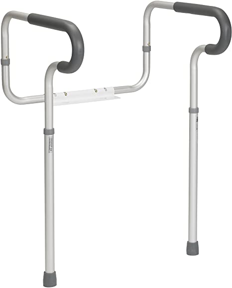 Drive Medical Toilet Safety Frame, White