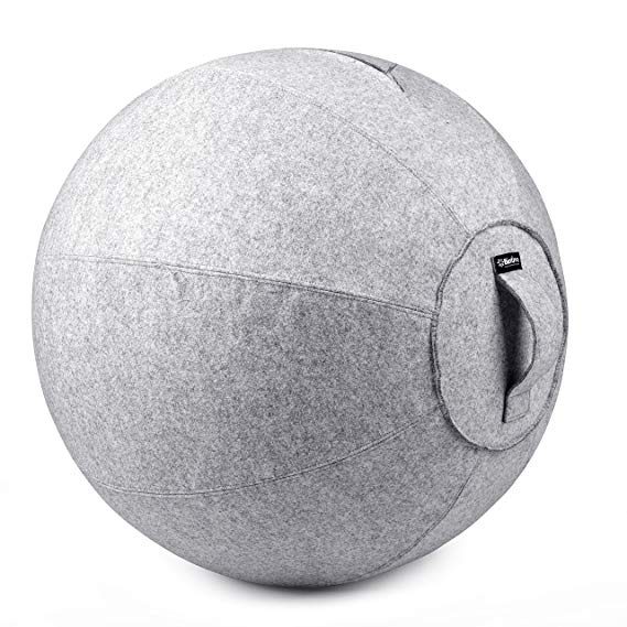 Stability Ball Chair for Office - Ergonomic Seating/Labor Birthing Pregnancy/Yoga Balance Stability Exercise Fitness