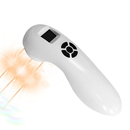 Handy Pain Relief Laser Therapy Device Red LED Light FDA Cleared Treatment Cold Laser Low Intensity Reliever for Muscle Knee Back Shoulder Foot Neck Rheumatic Injuries Arthritis Neuropathy Tendonitis