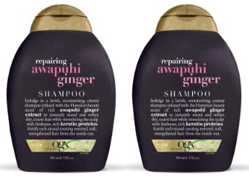 (OGX) Organix Shampoo Awapuhi Ginger 13oz (2 Pack)