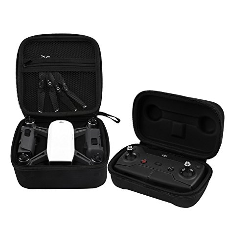 Popsky DJI Spark Accessories Portable Case Water-Proof Storage Bag with Double-Sided Zipper for AQGOODLIFE DJI Spark Drone