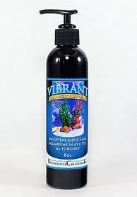 Vibrant Liquid Aquarium Cleaner for Saltwater Tanks