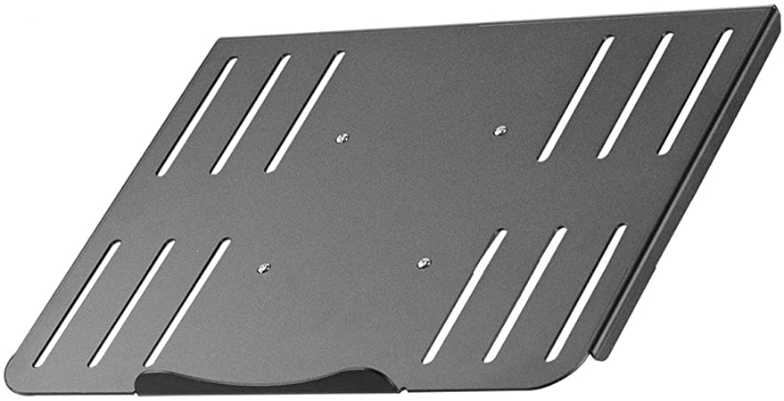 suptek Laptop Notebook Steel Tray Platform (Tray Only) for VESA Mount Stand | Fits 100 mm Plate Holes (TP004)