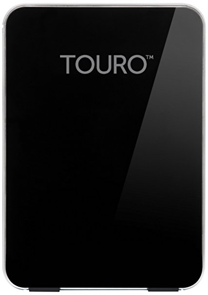 HGST Touro Desk Pro 4 TB USB 3.0 External Hard Drive, Piano Black (0S03503)