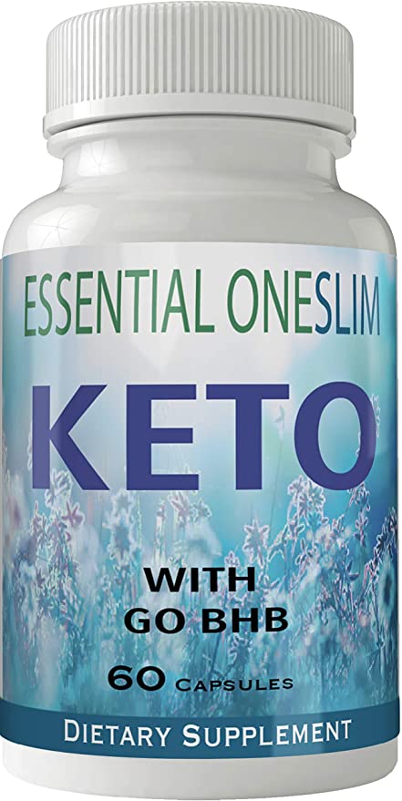 Essential Oneslim Keto Diet Pills Advanced One Slim Energy Ketones with Go BHB Capsules Ketones Ketogenic Supplement for Weight Loss Pills 60 Capsules 800 MG GO BHB Salts