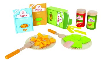 Hape - Playfully Delicious - Pasta Wooden Play Food Set