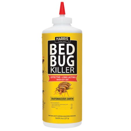 Harris Bed Bug Diatomaceous Earth Powder 8oz