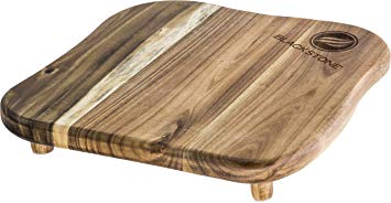 Blackstone Signature Griddle Accessories - Premium Quality Grill Griddle Cutting Board With Legs - Use to Cut and Chop Vegetables or Meat - Designed for Top of Griddle or Countertop - Made from Koa Wood