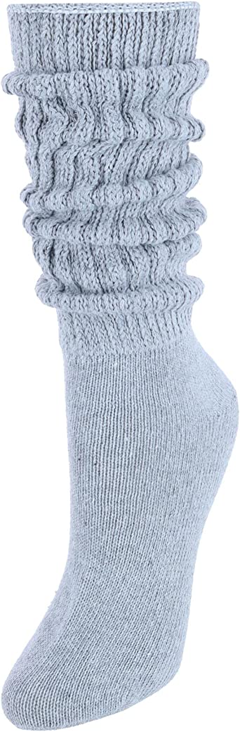 CTM Women's Super Soft Heavy Slouch Socks (1 Pair)