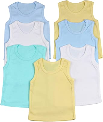 ToBeInStyle Boy's Pack of 4 Tank Tops