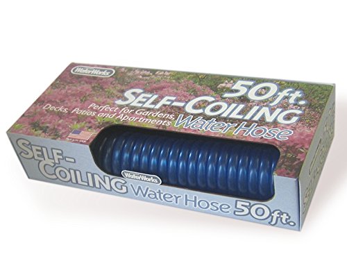 Swan Self Coiling WRHC1200050 50-Foot Blue Water Hose