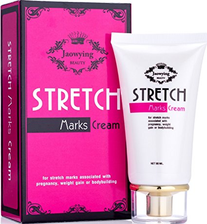 Stretch Mark Remover Cream - Safe Stretch Marks Removal Cream with Snail Secretion Filtrate, Tightens Loose Skin & Heals Stretch Marks Caused by Pregnancy, Weight Gain, Bodybuilding - NET 2.82 Oz. (80 G.)