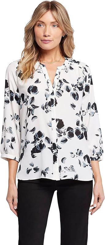 NYDJ Women's Pintuck Blouse