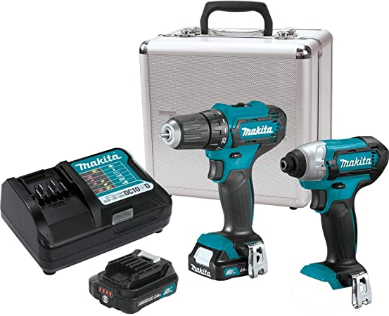 Makita CT232RX 12V max CXT Lithium-Ion Cordless 2-Pc. Combo Kit (2.0Ah)