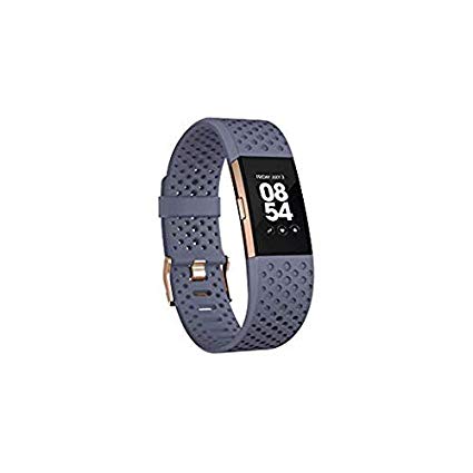 Fitbit Charge 2 Heart Rate   Fitness Wristband, Special Edition, Blue Rose Gold, Small -1 Count (US Version)