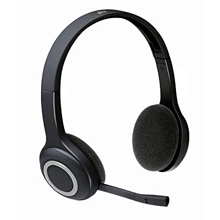 Logitech H600 Wireless Headset with USB receiver - Black