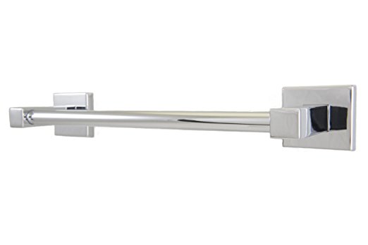 Preferred Bath Accessories PC1024 Primo Collection Wall Mounted Towel Bar, 24-Inch, Polished Chrome
