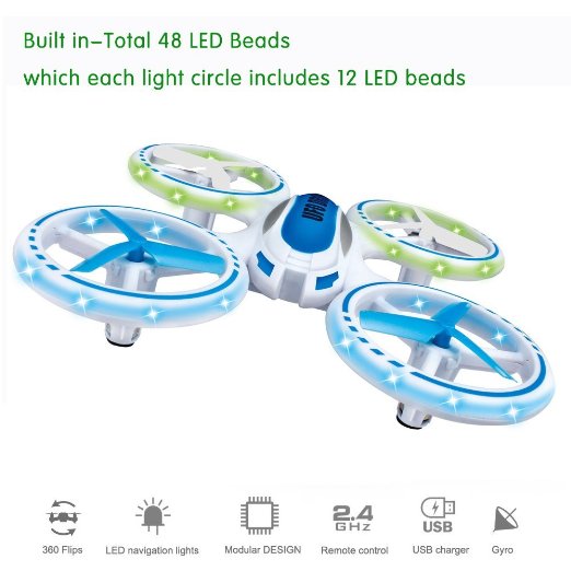 Maxbo 2016 New Released Drone UAV,3D Flip,LED Flashing Light,6 Axis Gyroscope, Loop Function, Rechargeable 2.4GHz 4CH RC Quadcopter Mini Quadrocopter