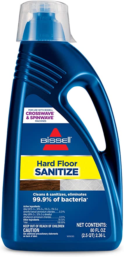 Bissell Hard Floor Sanitize Formula, 80 oz, 2504L