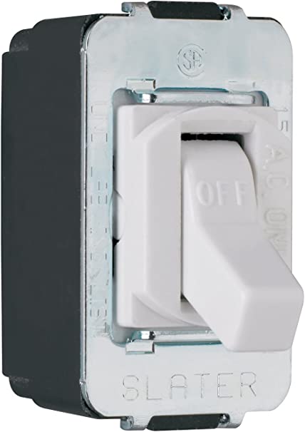 Legrand-Pass & Seymour ACD1WCC8 15-Amp 120-volt/277-volt Single Pole Despard Switch, White