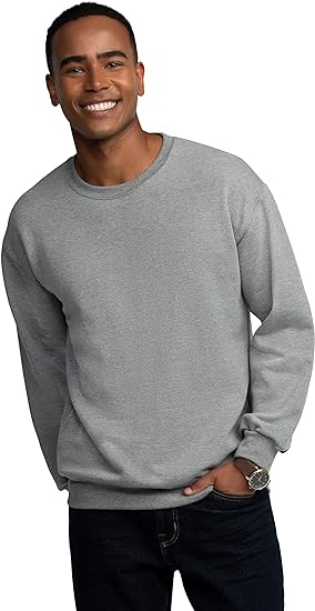 Fruit of the Loom Mens Eversoft Fleece Sweatshirts & Hoodies