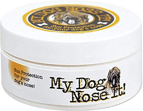 My Dog Nose It! Dog Sunscreen Balm, Snout Soother, Sun Protection for Your Dog and Pet, All Natural Ingredients, Moisturizes & Heals Cracked Noses, Elbows and Paws, Perfect for Beach Days