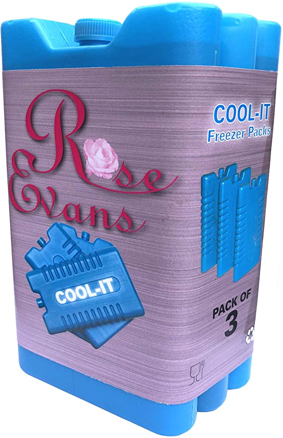 Rose Evans® Freezer Blocks - Suitable For Cooler Boxes - 3pc
