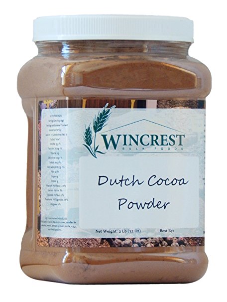 Premium Dutch Processed Cocoa Powder - 2 Lb Container
