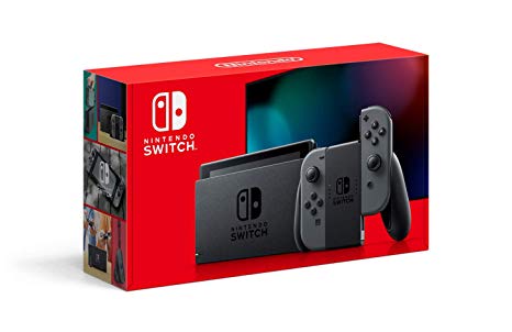 Nintendo Switch with Gray Joy‑Con