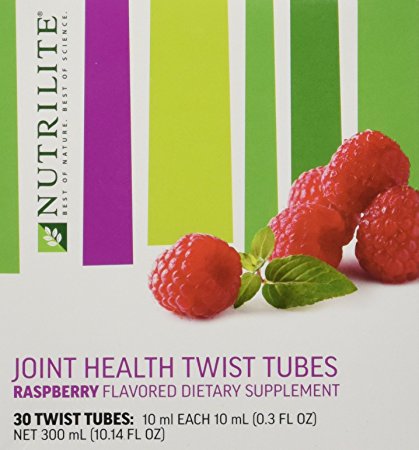 NUTRILITE® Twist Tubes - Raspberry flavor Joint Health has more glucosamine for joint health (30 twist tubes)