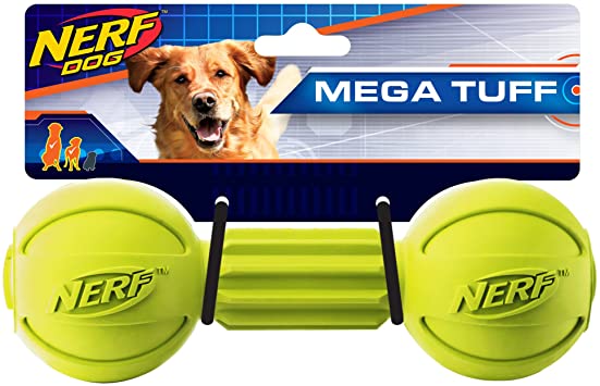 Nerf Dog Barbell Chew Toy