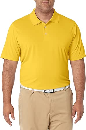 Amazon Essentials Mens Regular-Fit Quick-Dry Golf Polo Shirt