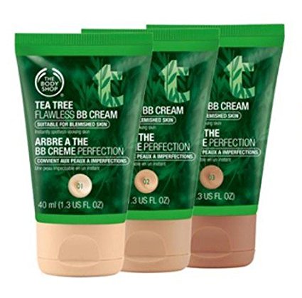 The Body Shop - Tea Tree Flawless BB Cream 40ml. Shade 01 Light