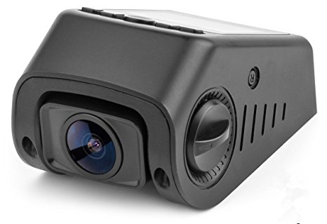 i-Tentek B40 A118C Capacitor Version Stealth Dash Cam - 170 Super Wide Angle 6G Lens - 160 F Heat Resistant - Full HD 1080P Car DVR with G-Sensor WDR Night Vision Motion Detection (DVR   Hardwire Kit)