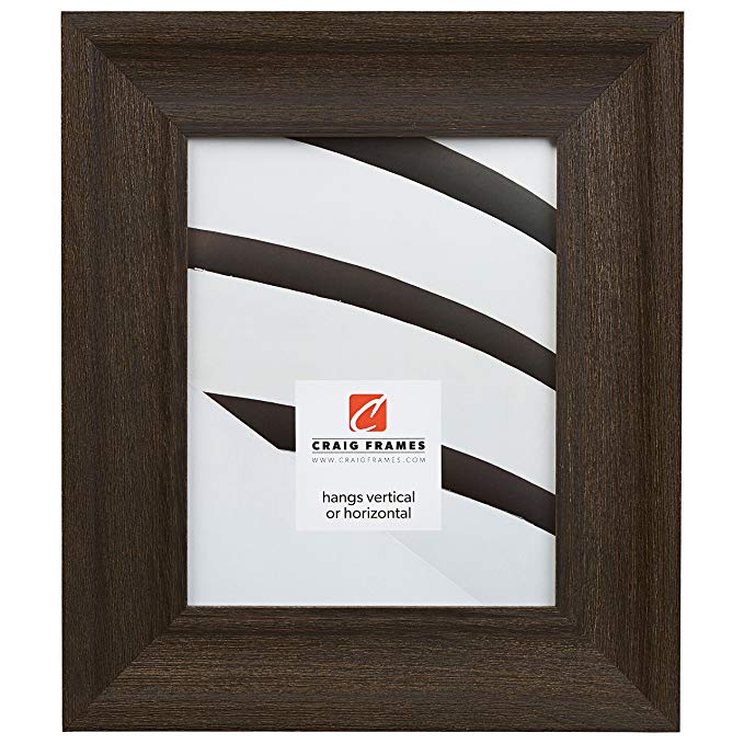 Craig Frames 2.5DRIFTWOODBK 24 by 30-Inch Picture Frame, Wood Grain Finish, 2.5-Inch Wide, Weathered Black