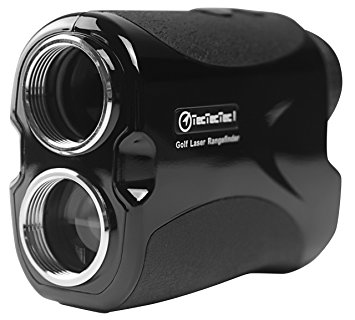 TecTecTec VPRO500 Golf Rangefinder - Laser Range Finder with Flagseeker - Laser Binoculars - Free Battery