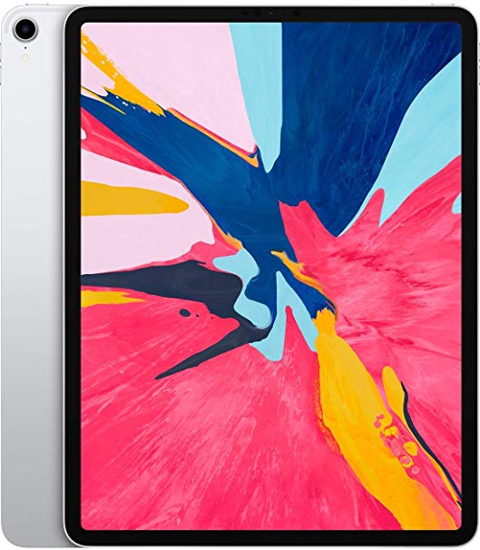 Apple iPad Pro 12.9 3rd Generation 2018 Tablets (64GB WiFi, Silver) (Renewed)
