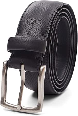 Dockers Men's Everyday Casual Belt with Classic Harness Buckle (Regular and Big & Tall Sizing)