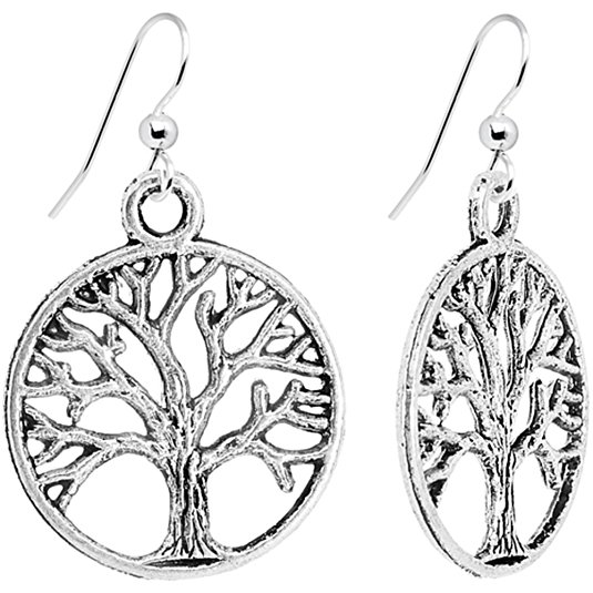 Body Candy Tree of Life Dangle Earrings